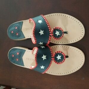 Jack Rogers americana stars sandals